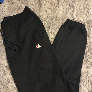 Champion Black Jogger Pants